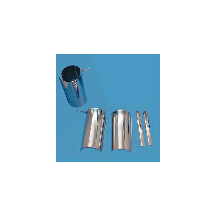 V-Twin Mfg. Upper Fork Cover Set For Harley FLHR 1994-2013