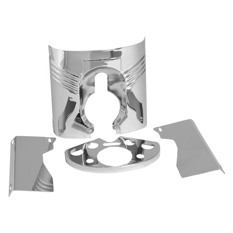 V-Twin Mfg. Early Fork Cover Set For Harley Sportster 1952-1970