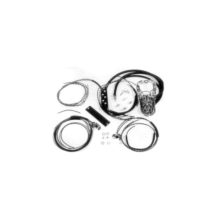 V-Twin Mfg. Wiring Harness / Dash Base Assembly For Harley FL 1948