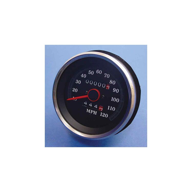 V-Twin Mfg. Replacement Speedometer For Harley FXR 1986-1994