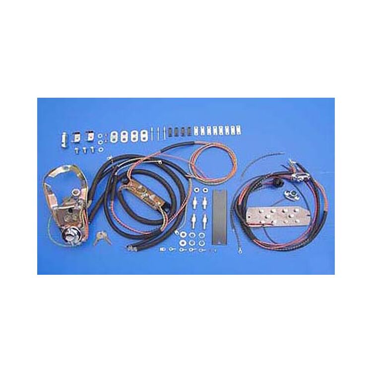 V-Twin Mfg. Wiring Harness / Dash Base Assembly For Harley FL 1959-1961