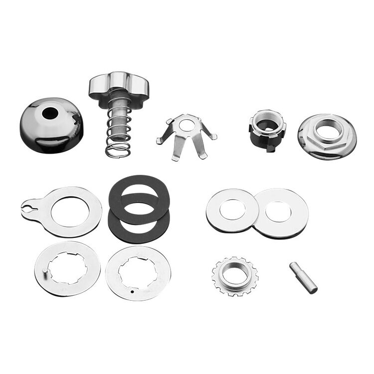 V-Twin Mfg. Steering Damper Kit For Harley FL / G 1949-1973