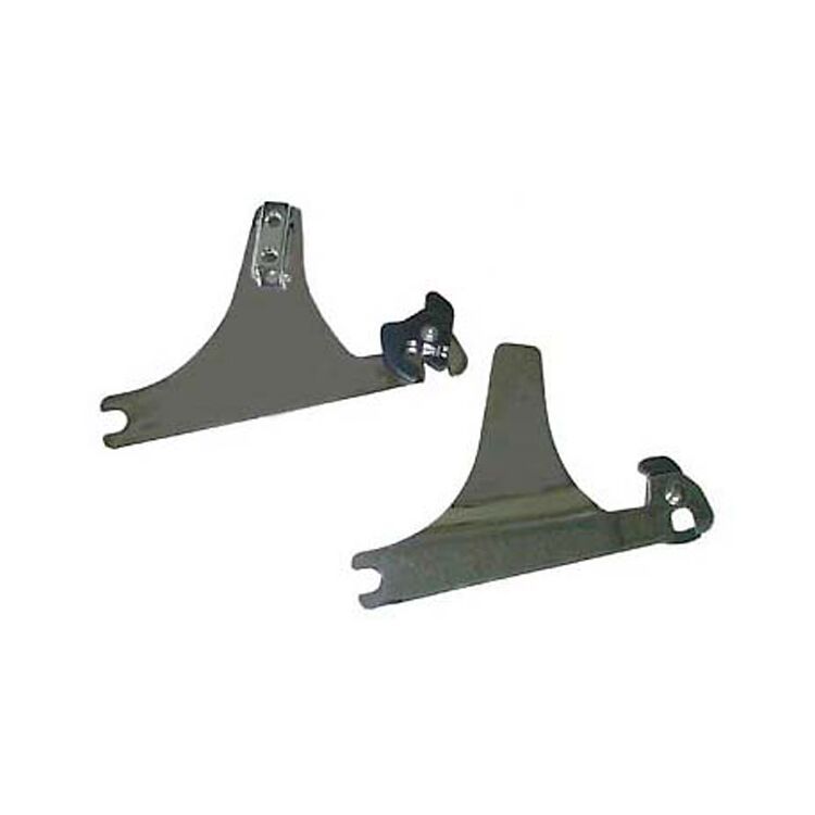 V-Twin Mfg. Detachable Sissy Bar Sideplates For Harley Softail 1984-1999