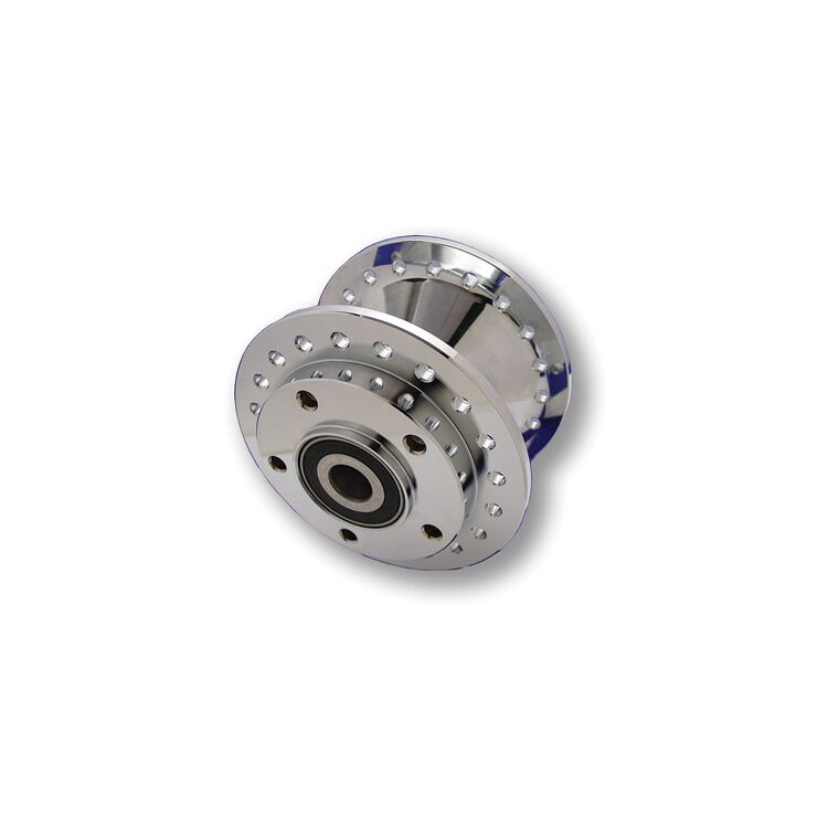 V-Twin Mfg. Front Chrome Wheel Hub For Harley FXD XL 2000-2007
