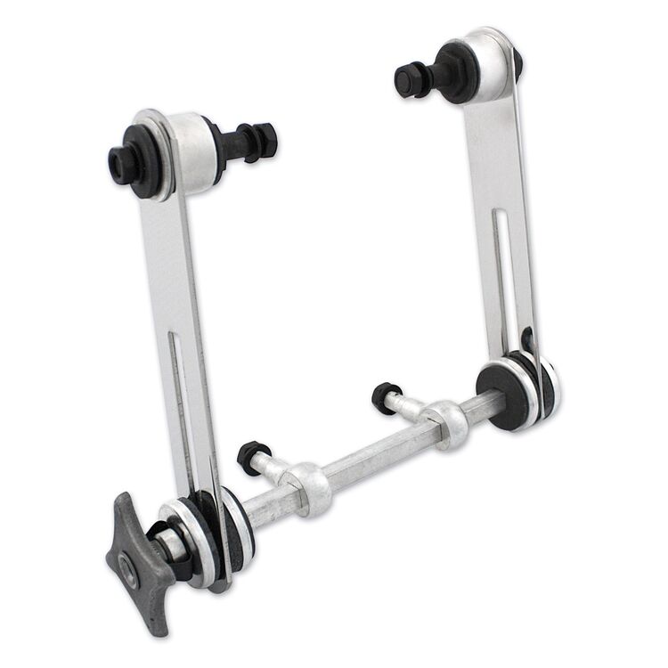 V-Twin Mfg. Chrome Springer Ride Control For Harley 1937-1957