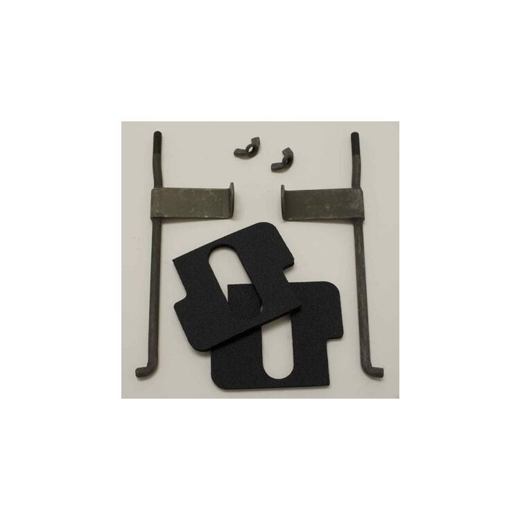 V-Twin Mfg. Battery Rod Set For Harley FL 1958-1964