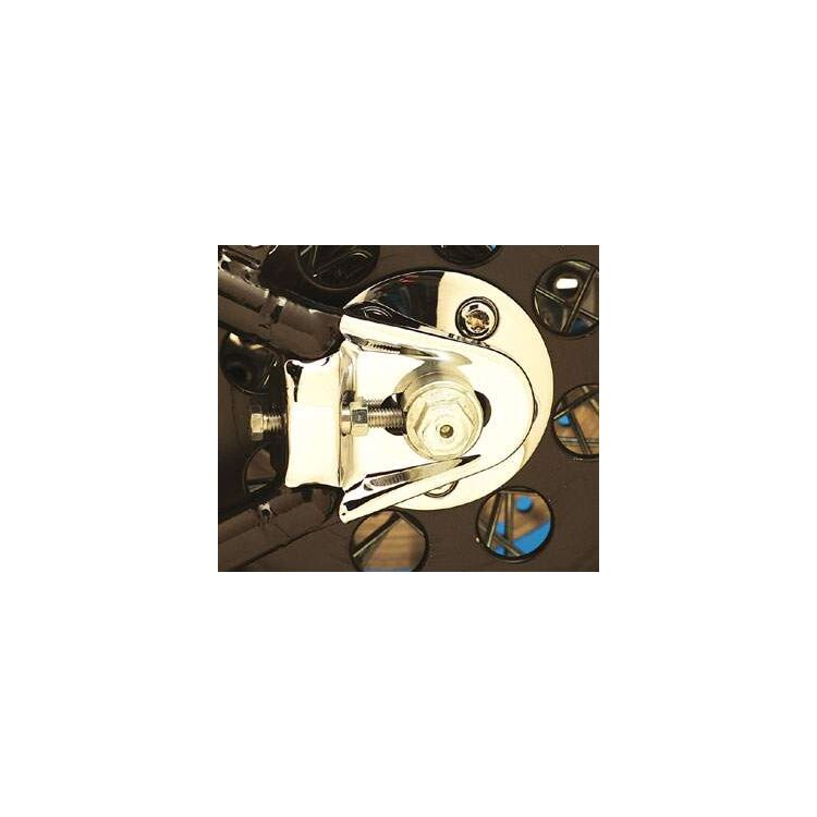 V-Twin Mfg. Tail Spurs Axle Adjuster Covers For Harley Softail 1986-1999