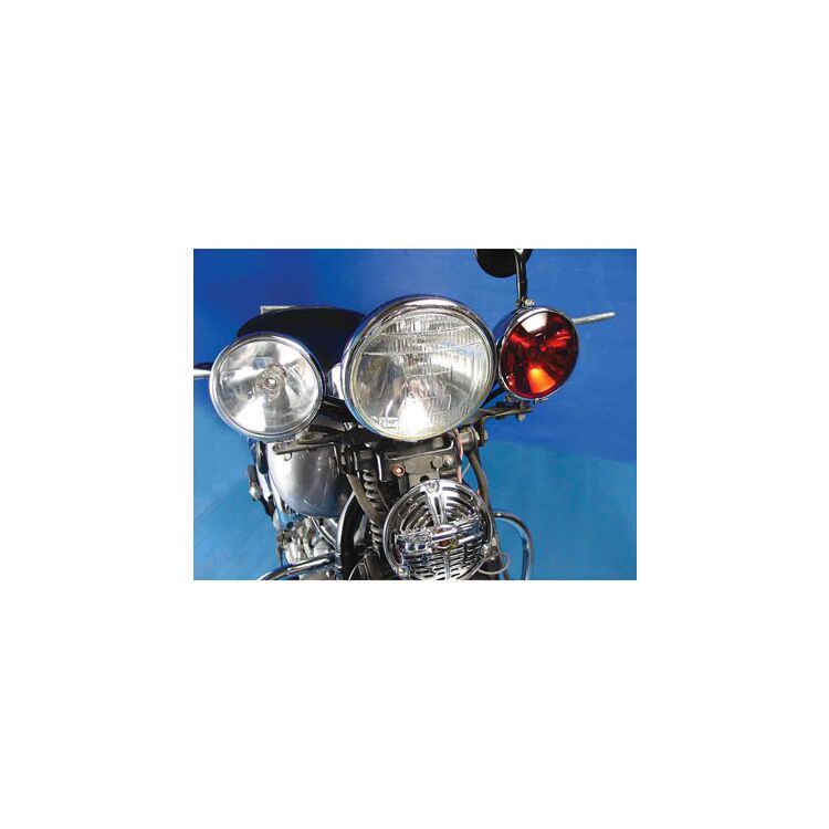 V-Twin Mfg. Spotlight Bracket Set For Harley FL EL 1938-1948