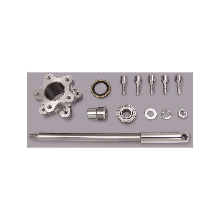 V-Twin Mfg. Front Disc Adapter Kit For Harley FL 1972