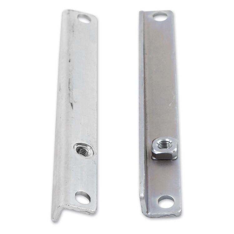 V-Twin Mfg. Zinc Windshield Mounting Brackets For Harley FLH 1949-1984