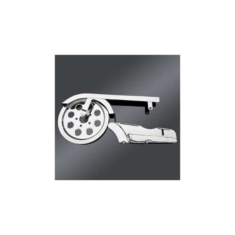 V-Twin Mfg. Rear Belt Guard And Pulley Dress UP Kit For Harley Sportster 2000-2003