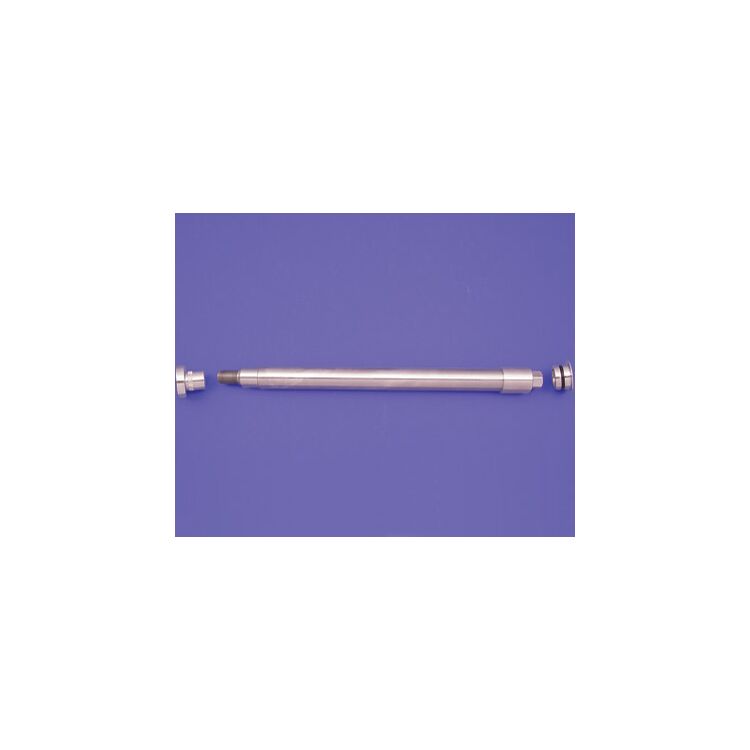 V-Twin Mfg. Chrome Flush Mount Front Axle Kit For Harley Touring 1984-1999