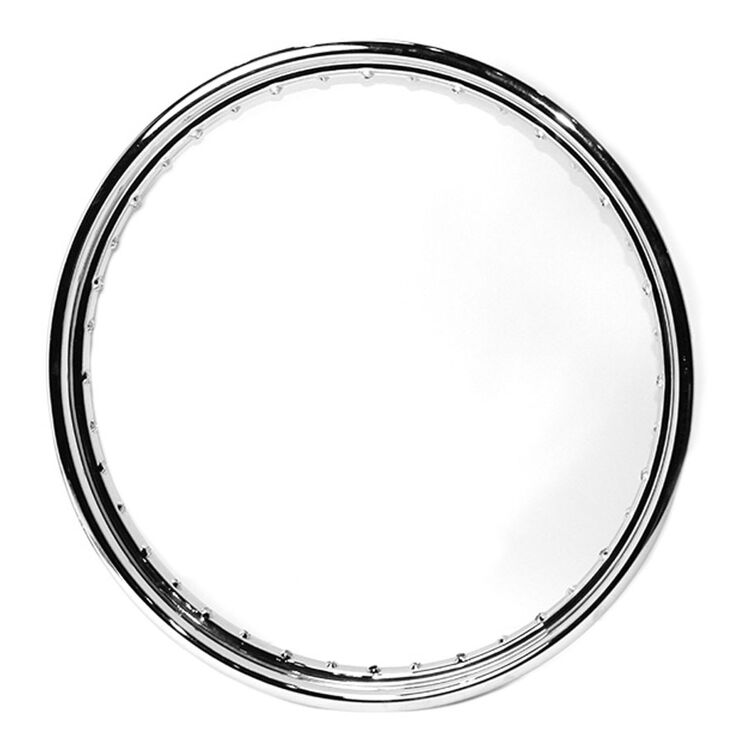V-Twin Mfg. 40 Spoke Drop Center Chrome Rim 21" X 2.15"