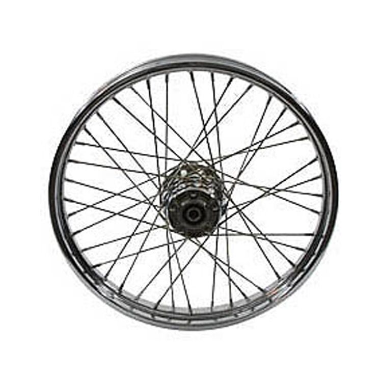 V-Twin Mfg. Replica 40 Spoke Chrome Front Wheel For Harley Softail Non-ABS 2007-2017
