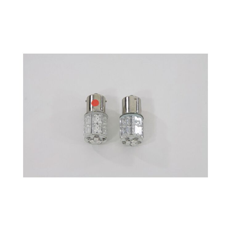 V-Twin Mfg. Red SMD Bulbs For Bullet Lamp 12 Volt