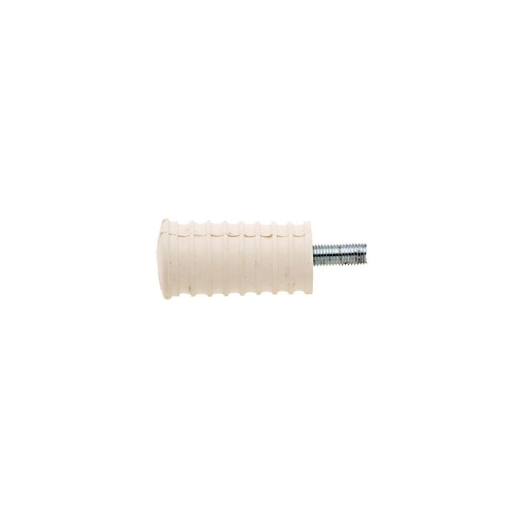 V-Twin Mfg. White Long Stud Stock Rubber Shifter Peg