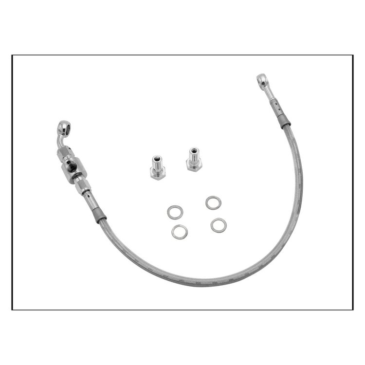Goodridge OEM-Style DOT Rear Brake Line Kit For Harley Dyna 1991-2005
