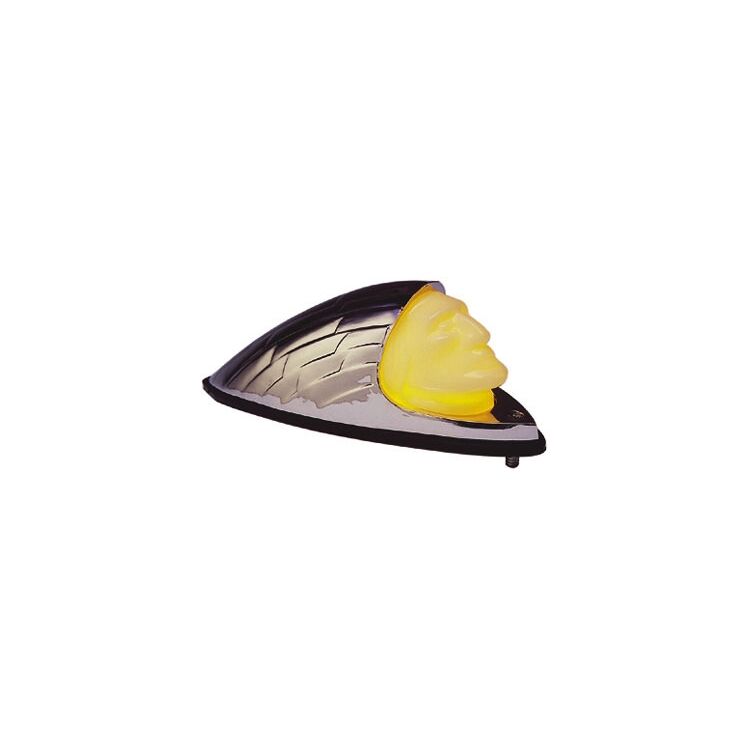 V-Twin Mfg. Molded Indian Head Fender Lamp