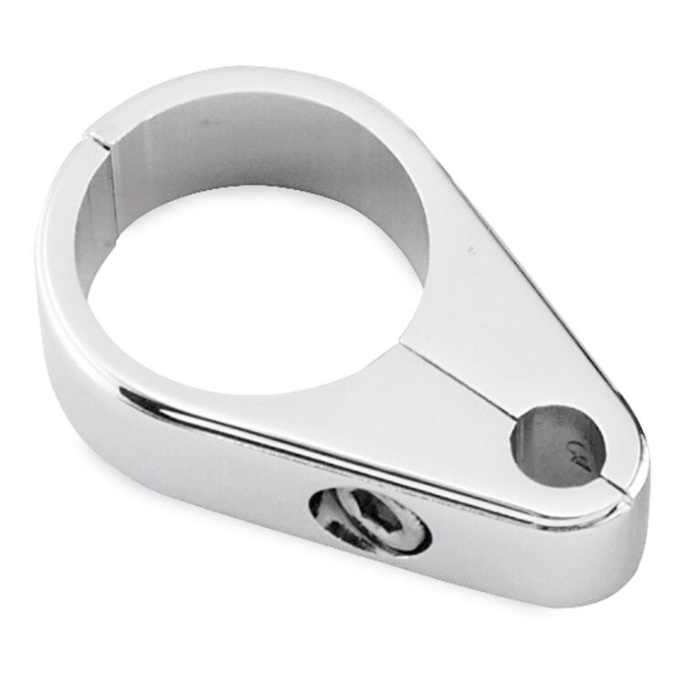 Biker's Choice Clutch Cable Clamp Chrome