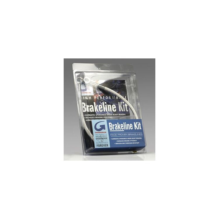 Goodridge Front Single Brake Line Kit For Harley FXST 1984-2006
