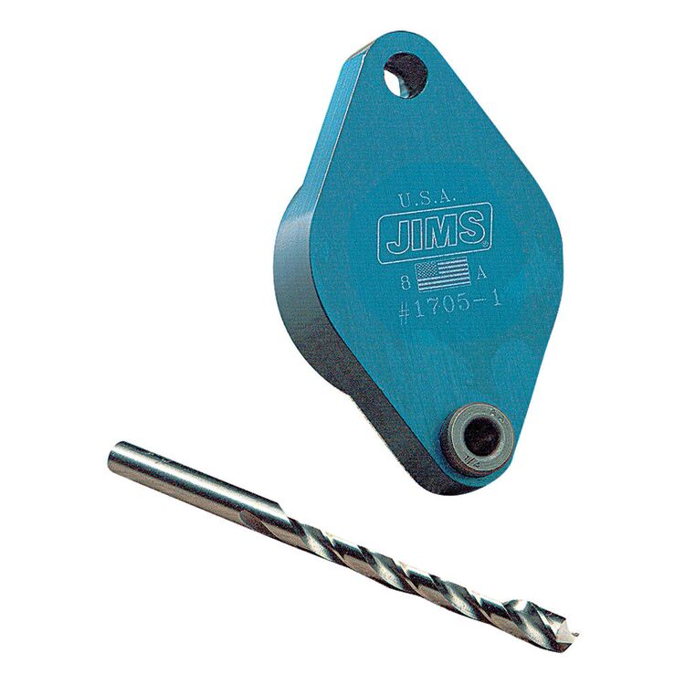 Jims Exhaust Stud Drill Plate For Harley and Buell