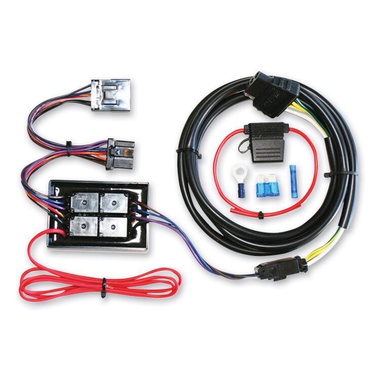 Khrome Werks Plug & Play Trailer Wiring Harness Kit For Harley Touring 1996-2013