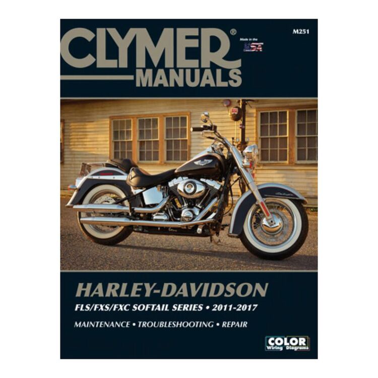 Clymer Manual Harley-Davidson FLS / FXS / FXC Softail Series 2011-2017