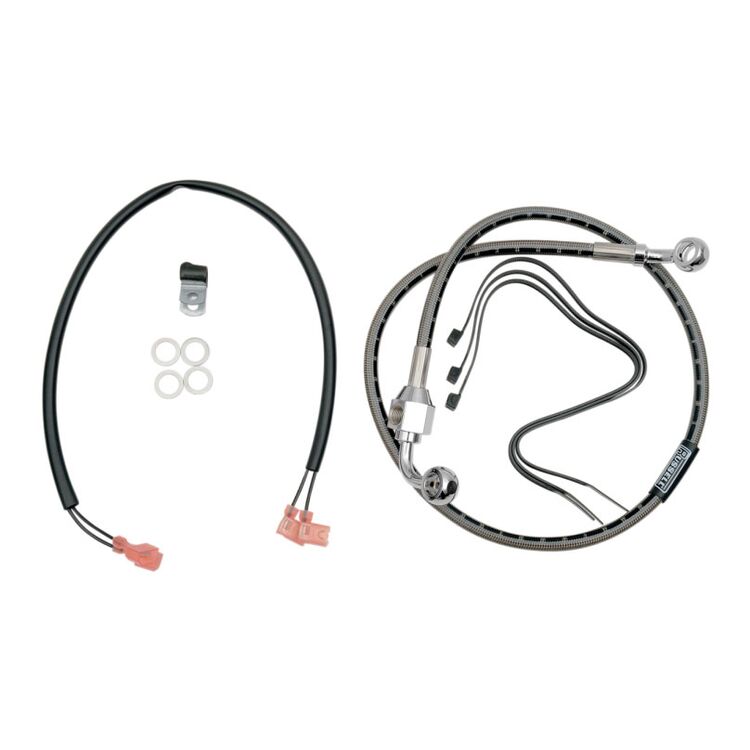 Russell Stainless Rear Brake Line Kit For Harley Sportster 1987-1999
