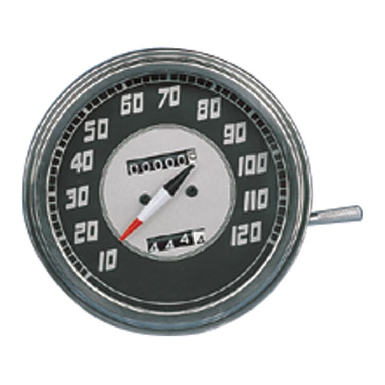 V-Twin Mfg. Replica 2240:60 Ratio Speedometer For Harley Softail 1984-1990