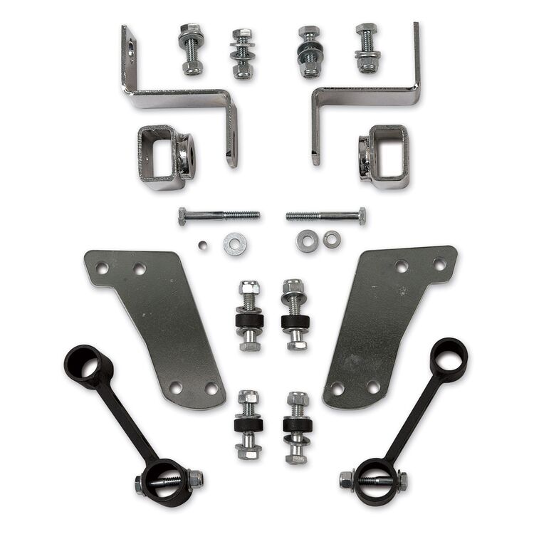 Paughco Saddlebag Relocation Kits For Trike Conversion Axles