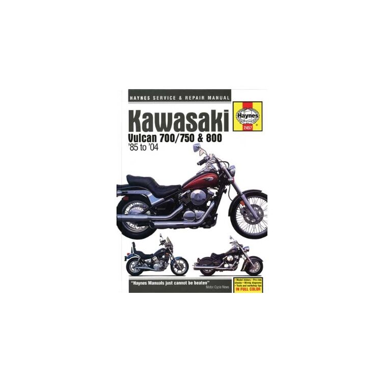 Haynes Manuals Kawasaki Vulcan 700 / 750 / 800 1985-2006 Shop Manual