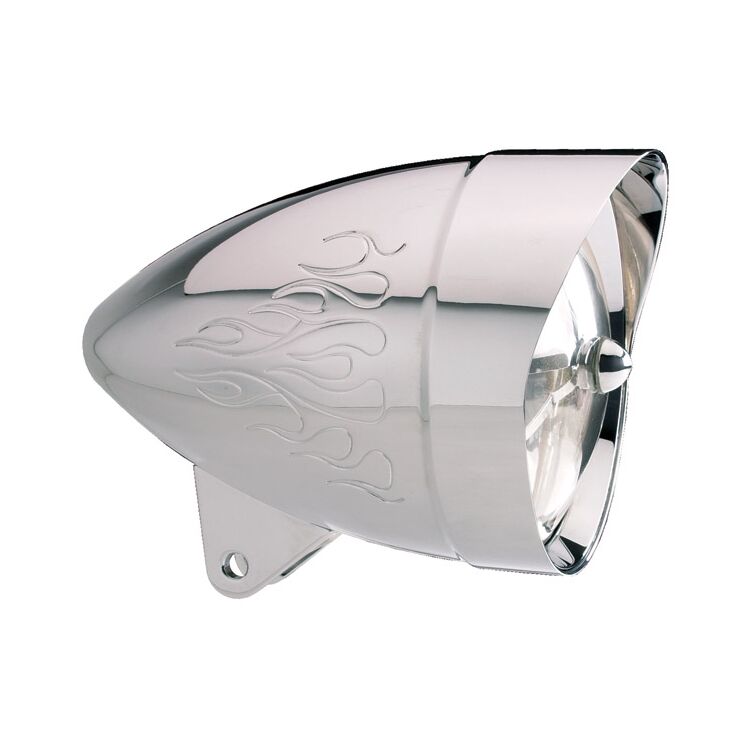 Headwinds 5 3/4" Flamed Mariah Rocket Headlight Housing