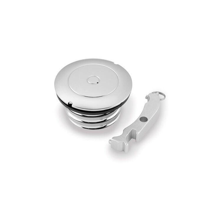 Biker's Choice Replacement Flush Mount Gas Cap For Harley 1996-2018