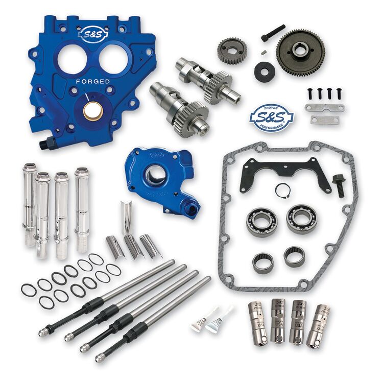 S&S Cycle 585GE Easy Start Gear Drive Cam Chest Kit For Harley Twin Cam 1999-2006