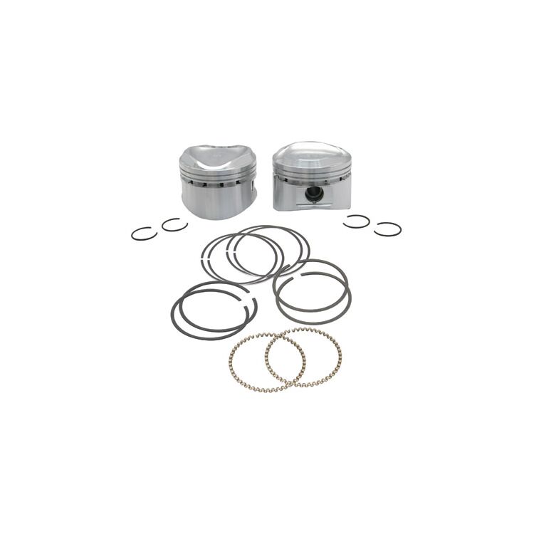 S&S Cycle Piston Kit 3.5" Bore For Harley 1984-1999