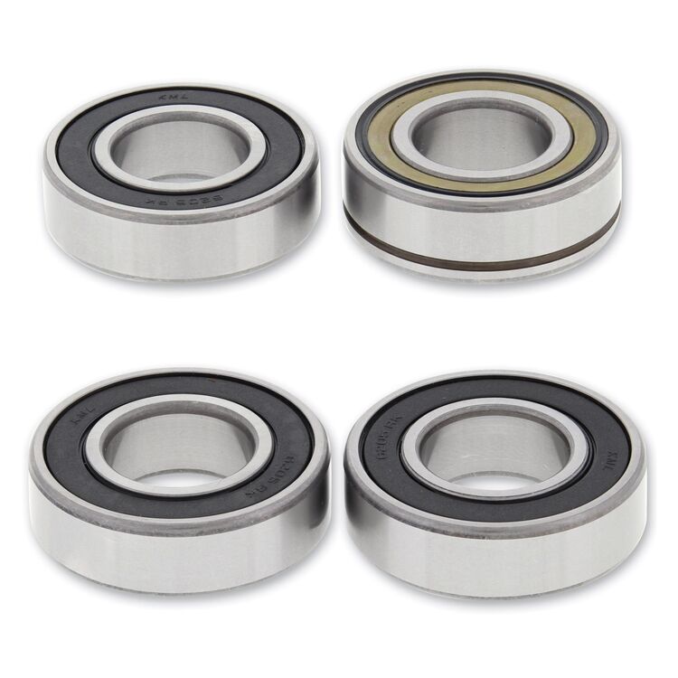 All Balls Racing Rear ABS Wheel Bearing And Seal Kit For Harley Touring 2009-2024