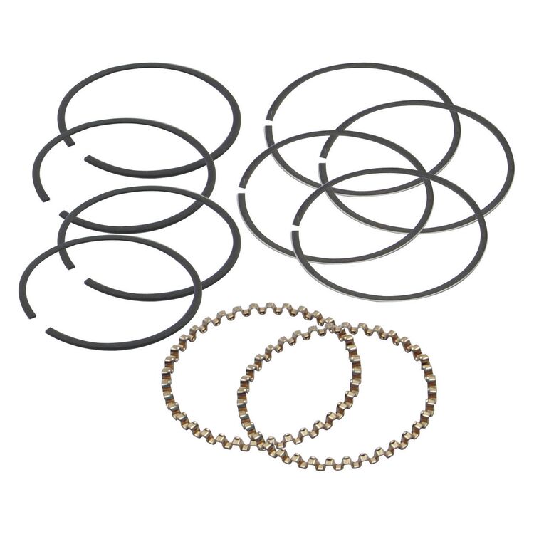 S&S Cycle 4 1/8" Bore Moly Faced Piston Ring Set For S&S Pistons