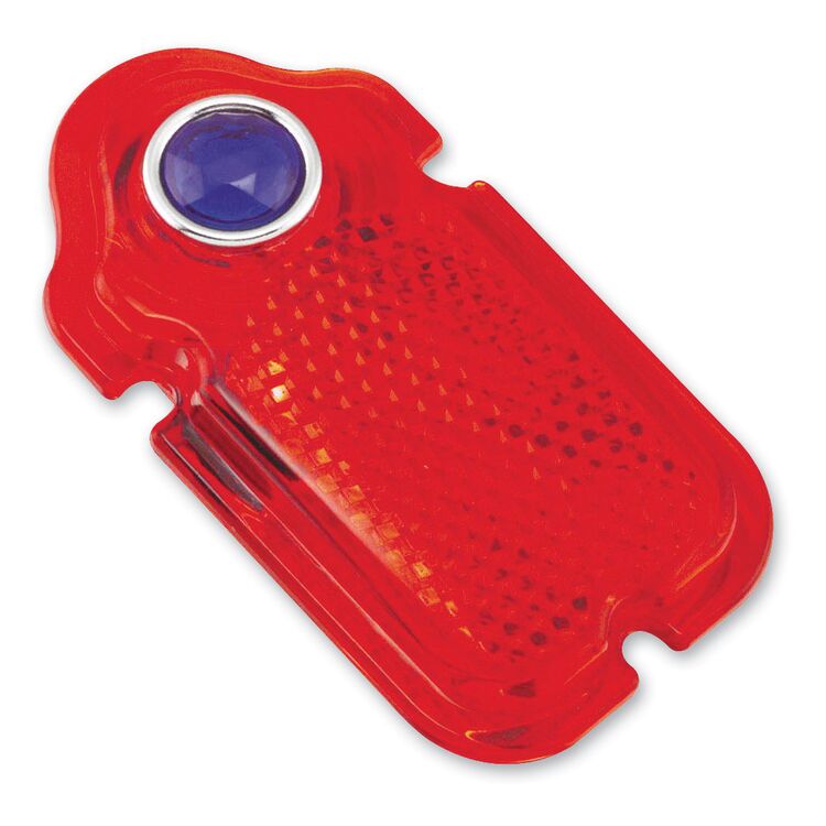 Biker's Choice Blue Dot Tail Lamp Lens For Harley 1947-1954