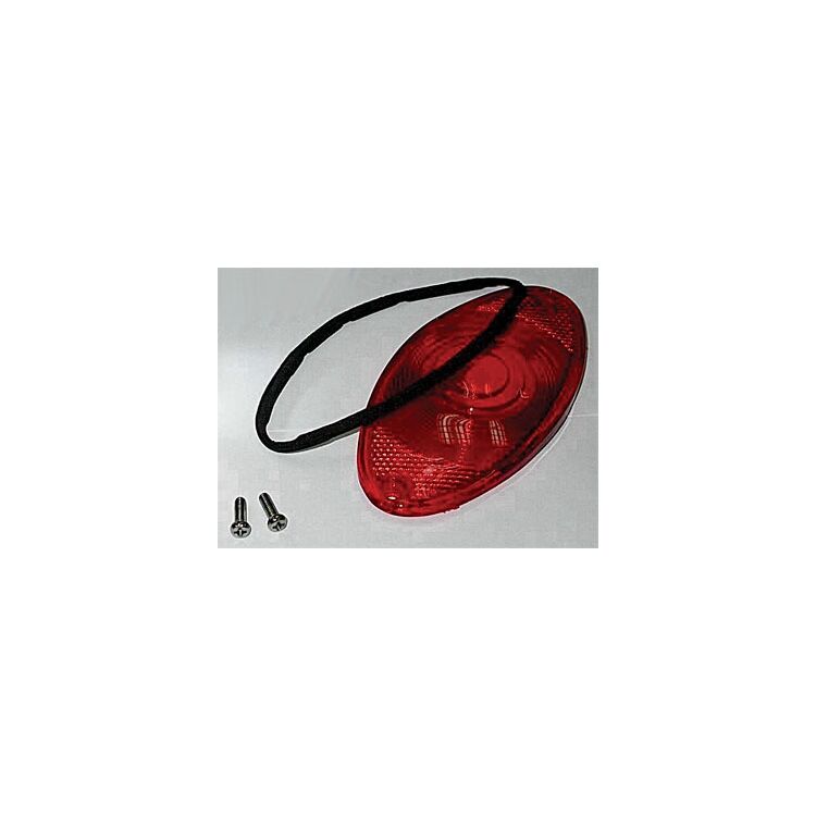 Biker's Choice Super Thin Cateye Taillight Replacement Lens Kit