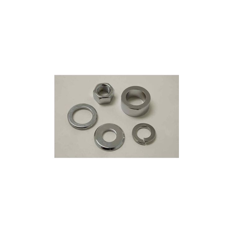 Colony Front Axle Nut And Spacer Kit For Harley Dyna 2000-2003
