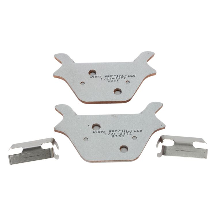 Drag Specialties Premium Sintered Metal Brake Pads For Harley 1987-1999