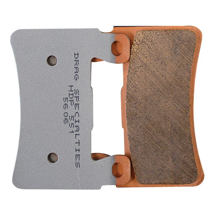 Drag Specialties Premium Sintered Metal Brake Pads For Harley Softail 2015-2026