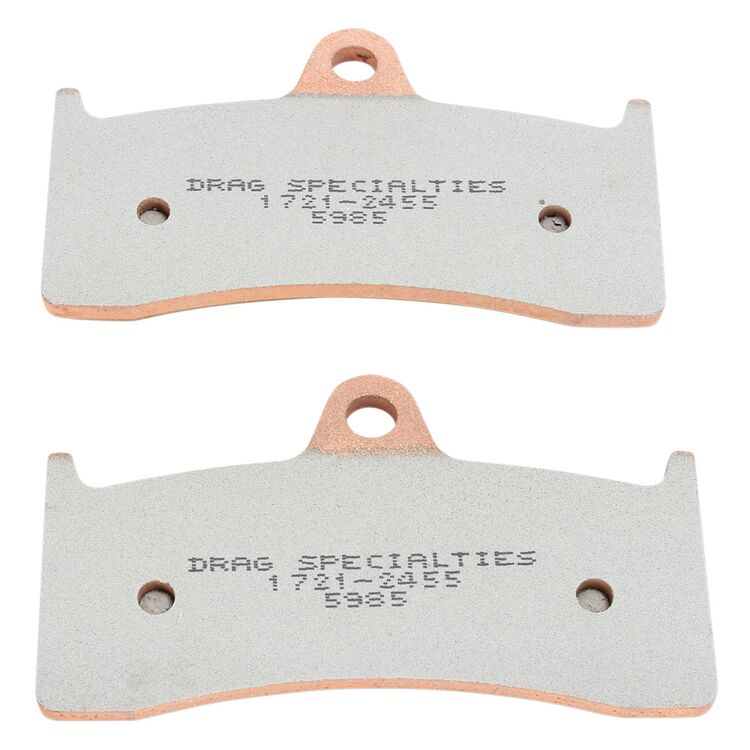 Drag Specialties Premium Sintered Metal Brake Pads For Buell 1998-2002