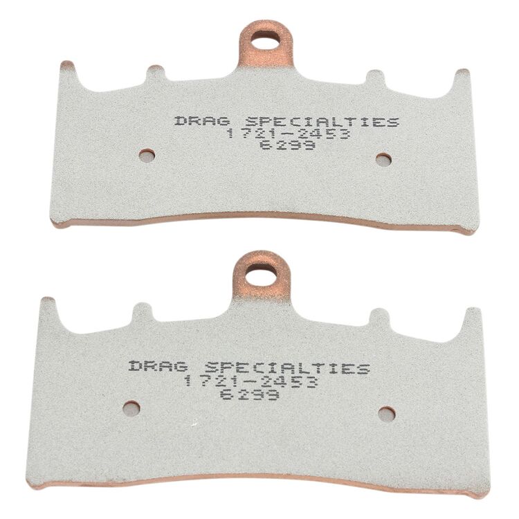 Drag Specialties Premium Sintered Metal Brake Pads For Jaybrake Four Piston Calipers