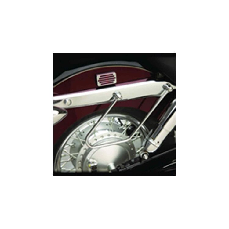Show Chrome Saddlebag Supports Honda Shadow VT750DC 2001-2007