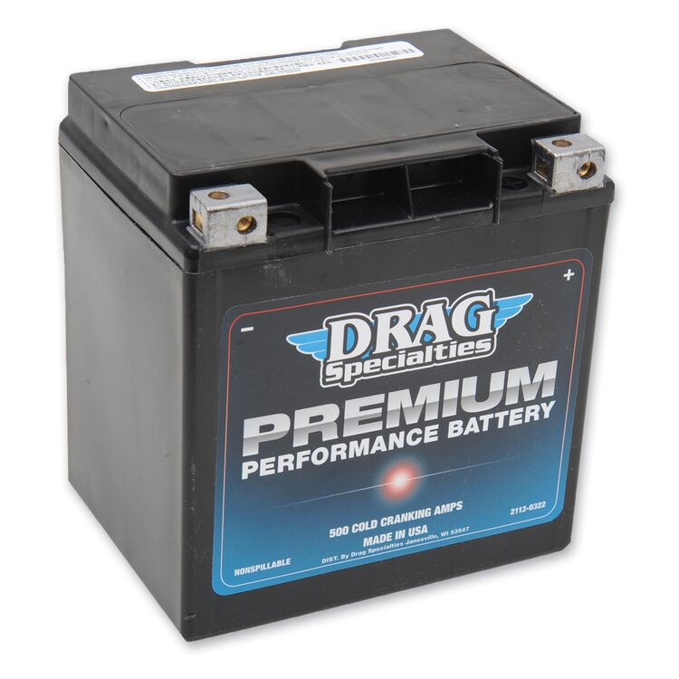 Drag Specialties GYZ32HL Premium Performance AGM Battery For Harley Touring 1997-2026