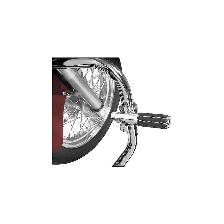 Show Chrome 1 1/4" Highway Bar Clamp With Rail Footpeg