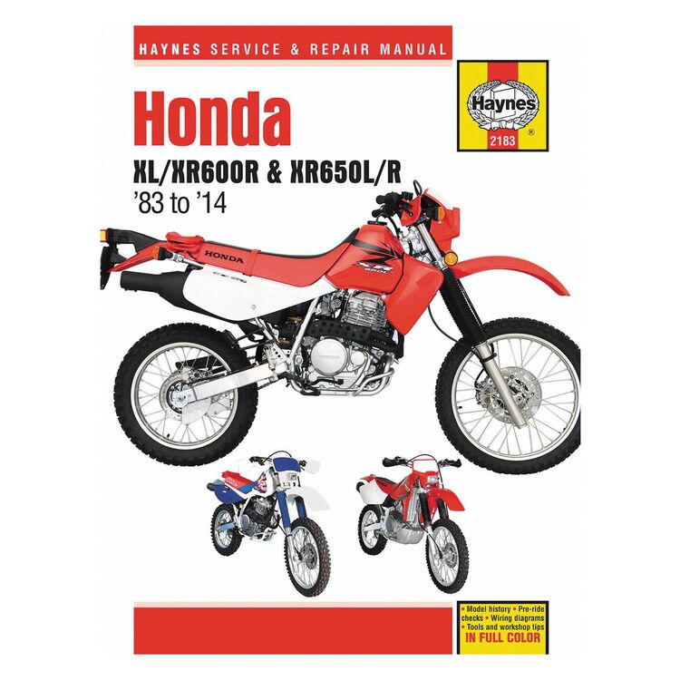 Haynes Manuals Honda XR650L / XL600R 1983-2025 Repair Manual