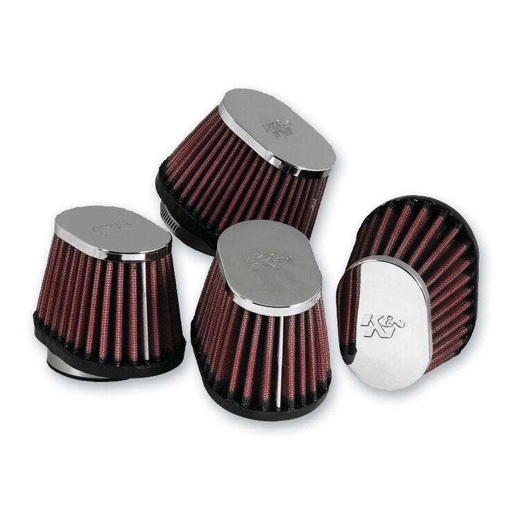 K&N Clamp-On Air Filter Kawasaki / Suzuki / Yamaha 1980-2006