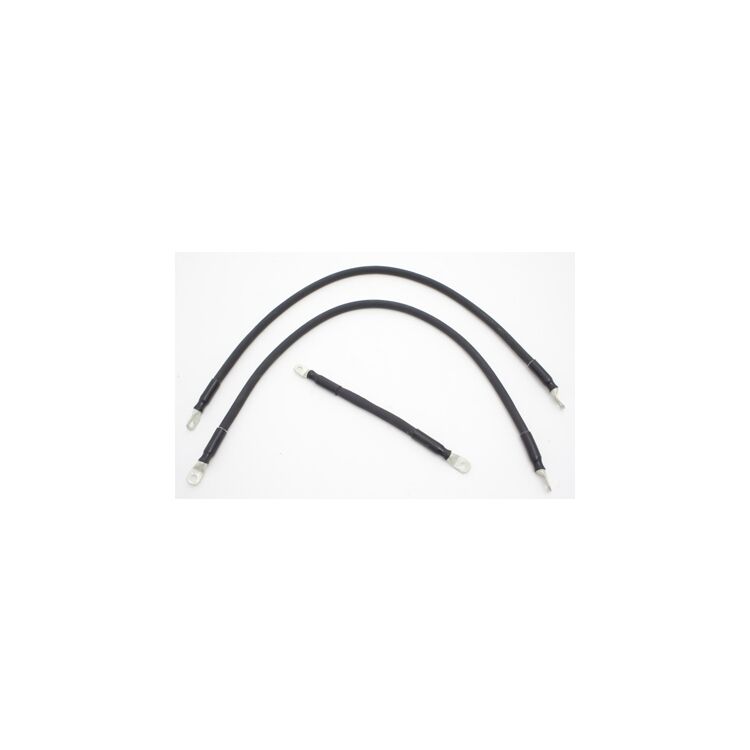 Sumax 2 Gauge Battery Cable Kit For Harley 1980-1988